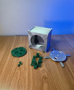 Orbit Vault locking keepsake box 3d model