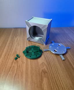 Orbit Vault locking keepsake box 3d model