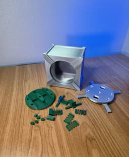 Orbit Vault locking keepsake box 3d model