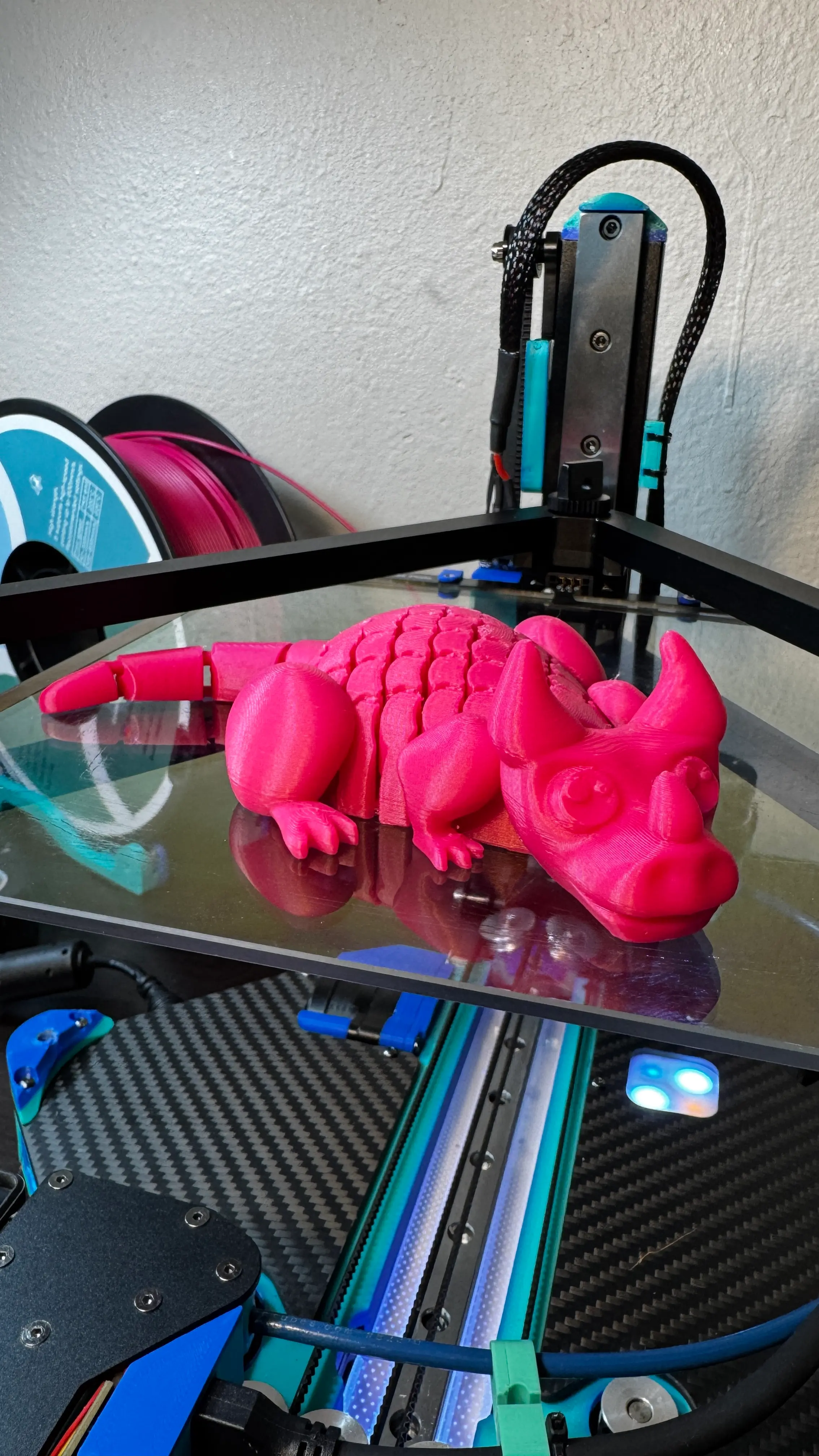 Great print and doesn’t mind printing upside down.