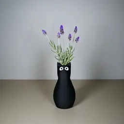 Cat Vase 3d model