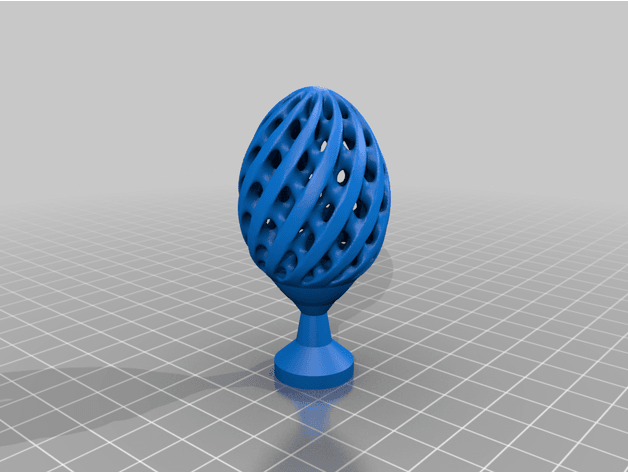 Easter Egg Trophy/Cup 3d model