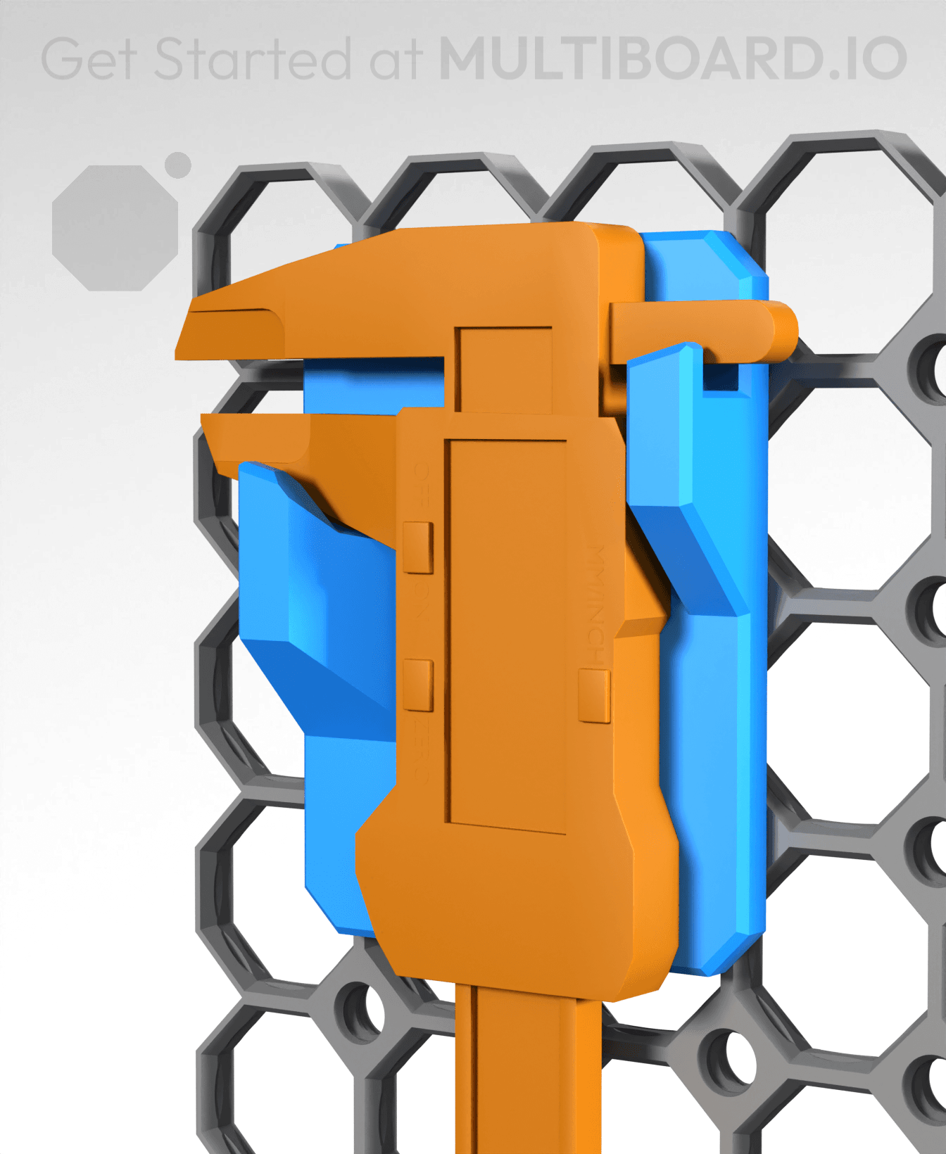 Caliper Holder (MP Bolt-Locked) 3d model