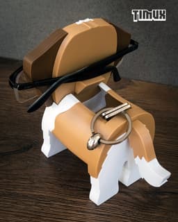 SAINT BERNARD GLASSES HOLDER 3d model