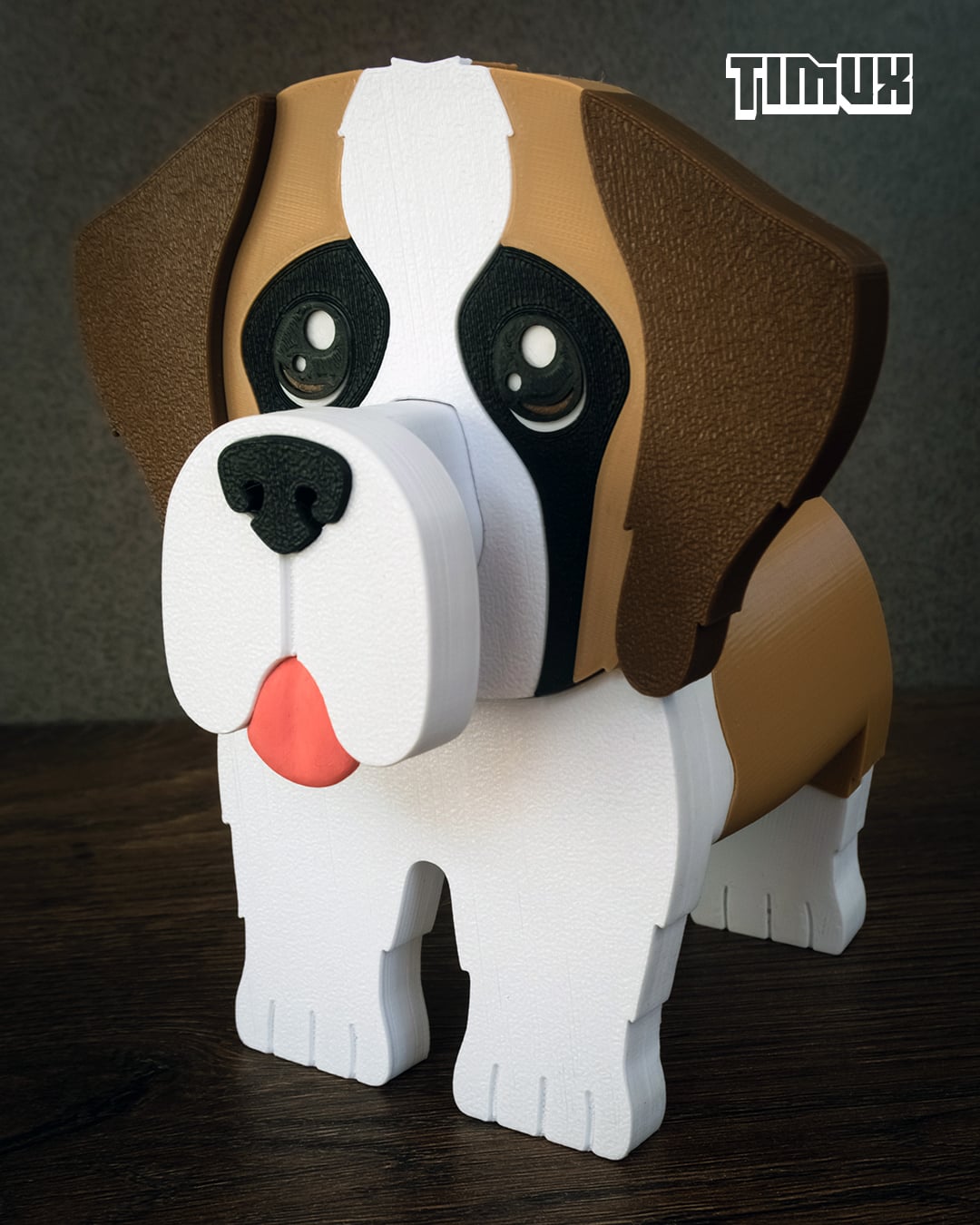 SAINT BERNARD GLASSES HOLDER 3d model
