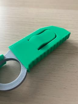 Ergo Utility Knife/Blade Holder w/sheath 3d model