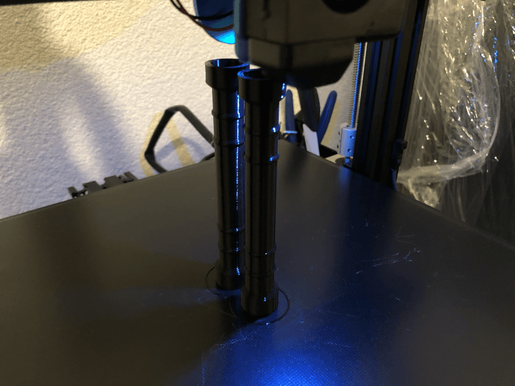 Spoolholder axis with Ball-Bearings (like Artillery Sidewinder X1 's one) 3d model