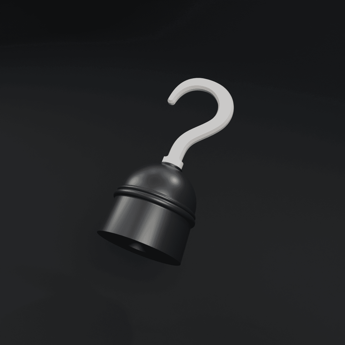 Pirate hook thimble 3d model