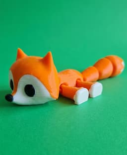 ARTICULATED FOX 3d model