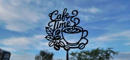 Cafe Time Coffee 2D Wall Art.3mf 3d model