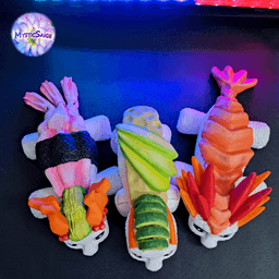 Articulated Sushi Rolls 3d model