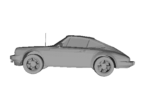 Porsche 3d model