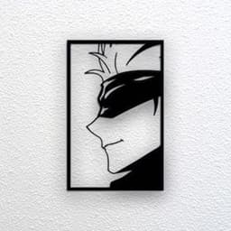 Anime Wall Art 3d model