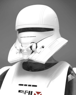 First Order Jet Trooper's Helmet - Star Wars 3d model