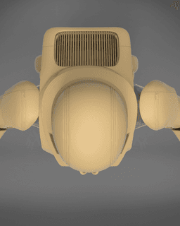 First Order Jet Trooper's Helmet - Star Wars 3d model