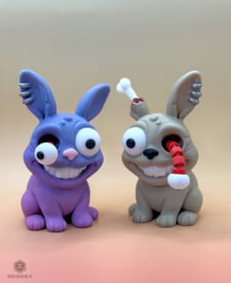 The Bunny Pen Holder - Animal Farm of Horrors 3d model
