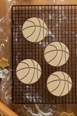 Basketball Ball Cookie Cutter, Biscuit Cutter 3d model