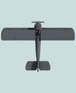1:144 Sopwith Dolphin (One Lewis) 3d model