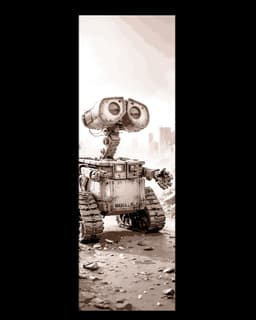 The great garbage sorter and picker upper, Wall-e - Set of bookmarks 3d model