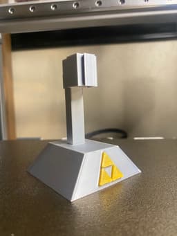Display stand for Chunky Links Sword and Shield 3d model