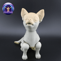 Chihuahua - Articulated dog 3d model