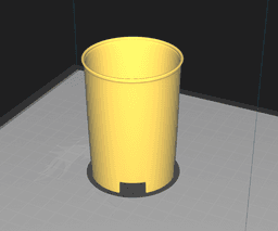 Plant Pot Insert Standard Tiny 3d model