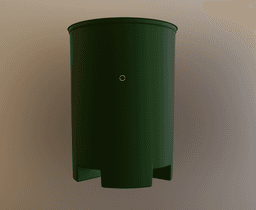 Plant Pot Insert Standard Tiny 3d model