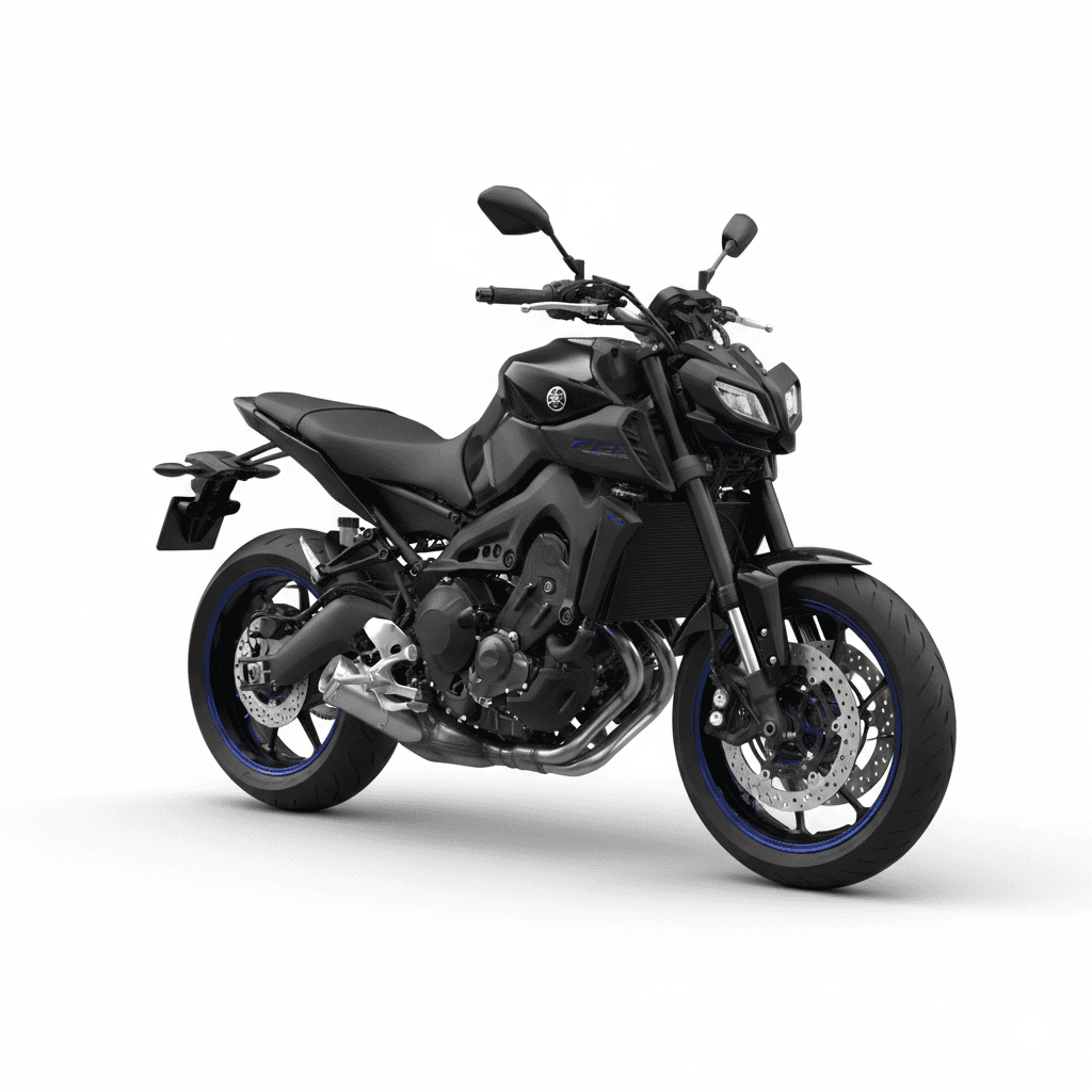 Motorcycle : Yamaha MT09 Performance Street Motorcycle 3d model