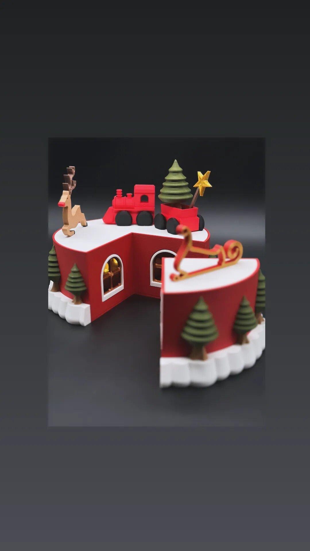 Christmas Cake 2.5 3d model