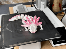 Axolotl - Articulated Sea Creature 3d model