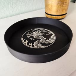 Modern Designer Tray "The Dragon Pit" 3d model