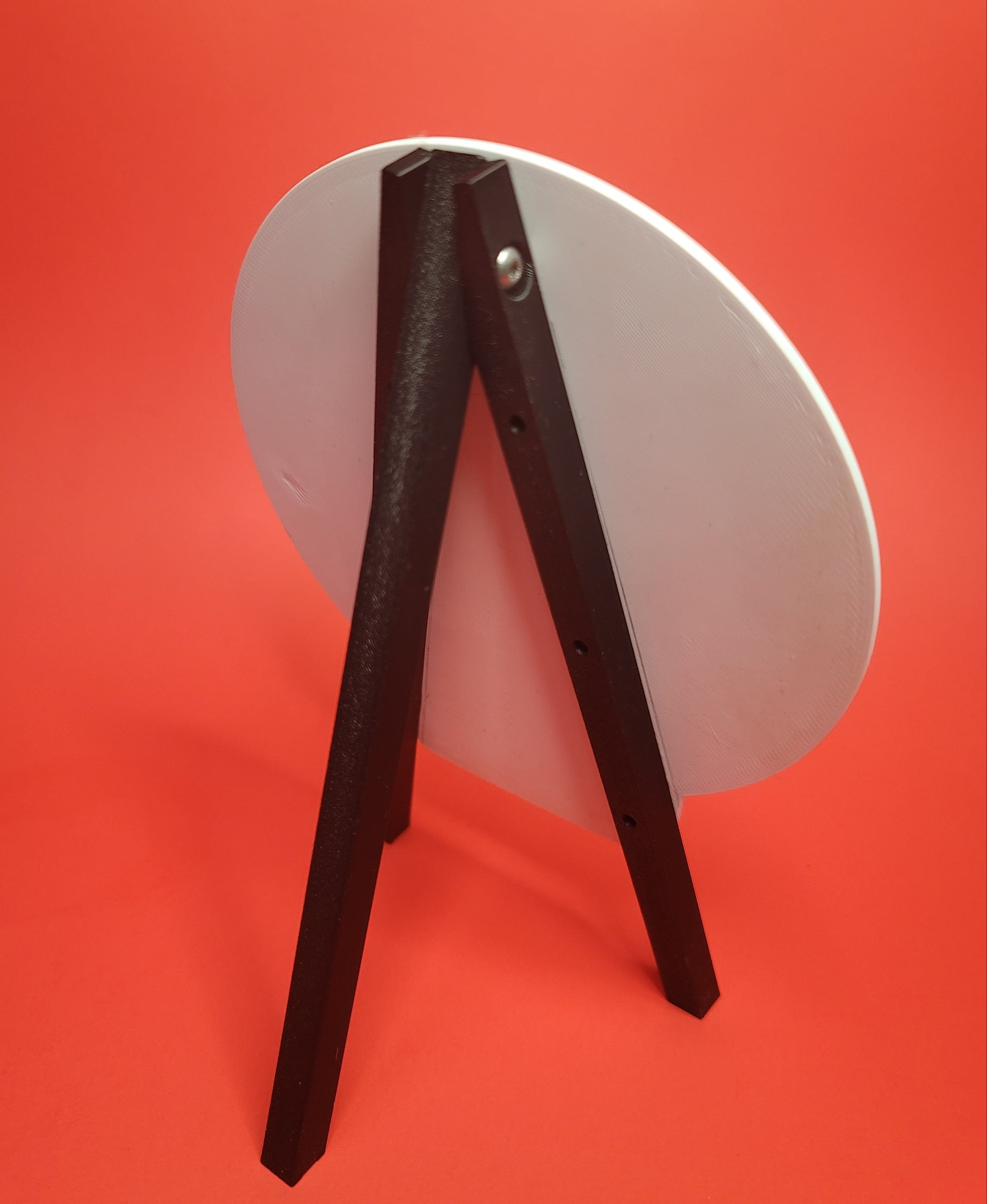 This is Definitely Not A Mimic Sign and stand 3d model
