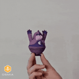 Osmia Flexible Coil Man 3d model