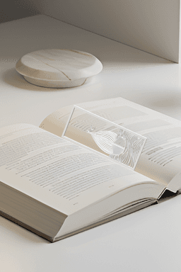 Ocean Bookmark, Gift Box 3d model