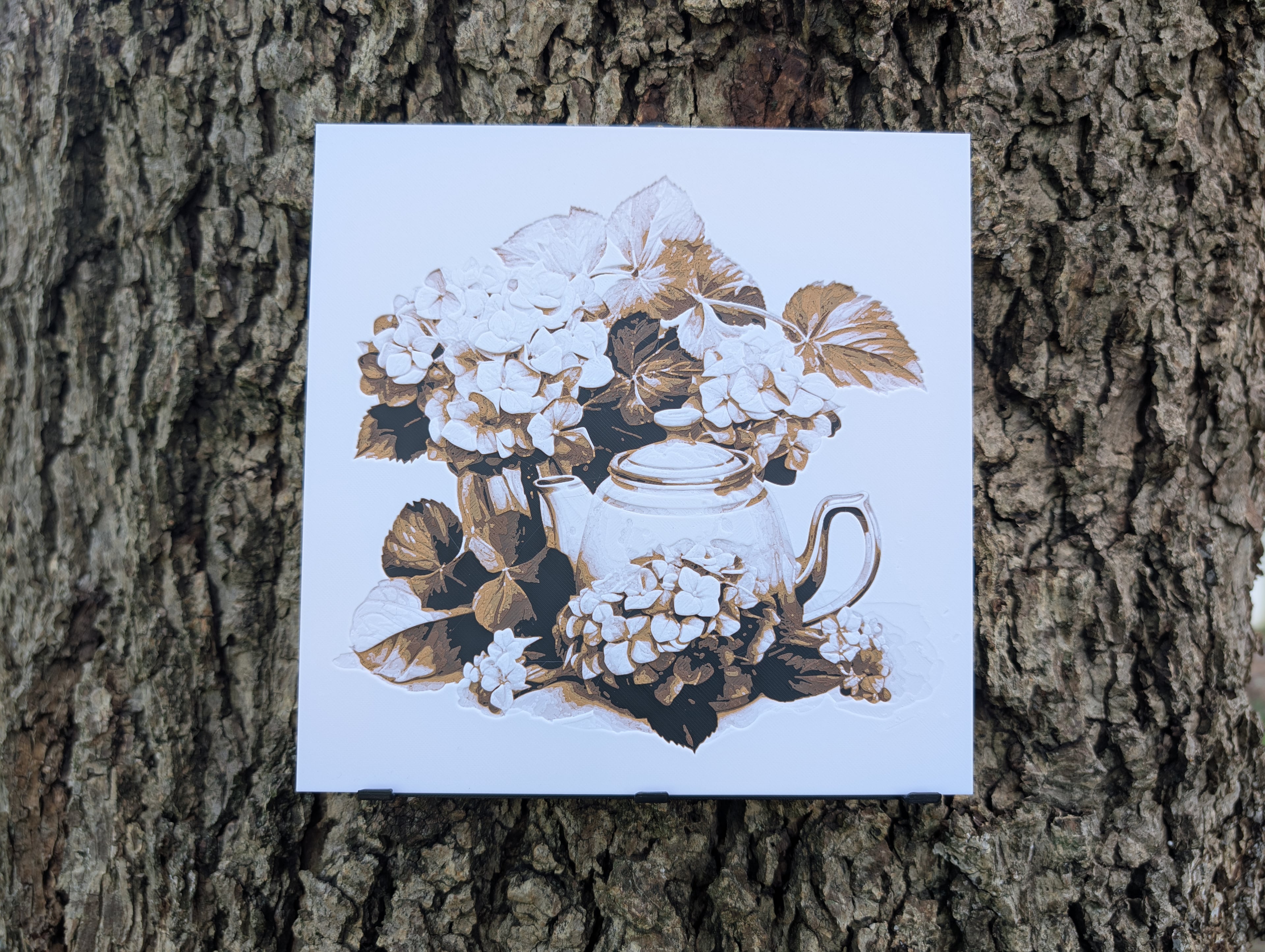 Tea Time - Chai Tea Filament Painting 3d model