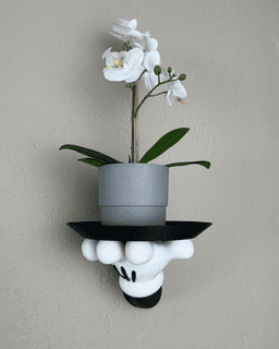 Mickey Hand Wall Holder 3d model