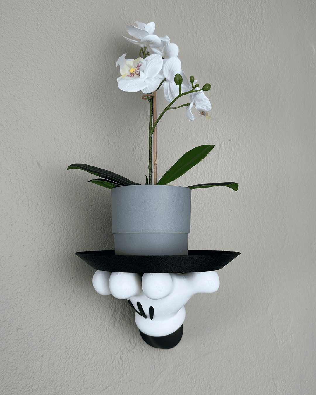 Mickey Hand Wall Holder 3d model