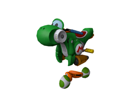 Yoshi Bike 3d model