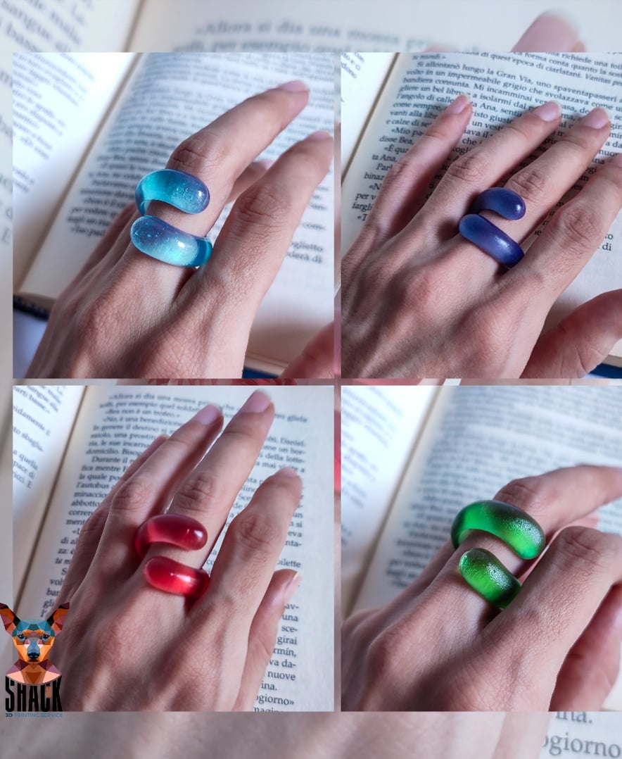 Spiral Ring 3d model