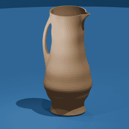 Large Mouth Pitcher Vase 3d model