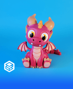 FLICKERTAIL - CUTE DRAGON COMPANION! 3d model