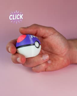 Master Ball Fidget Clicker Keychain 3d model