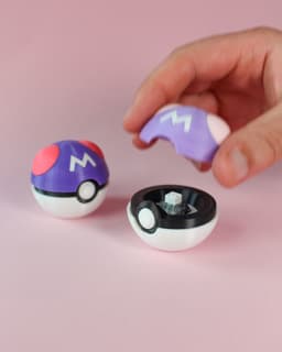 Master Ball Fidget Clicker Keychain 3d model