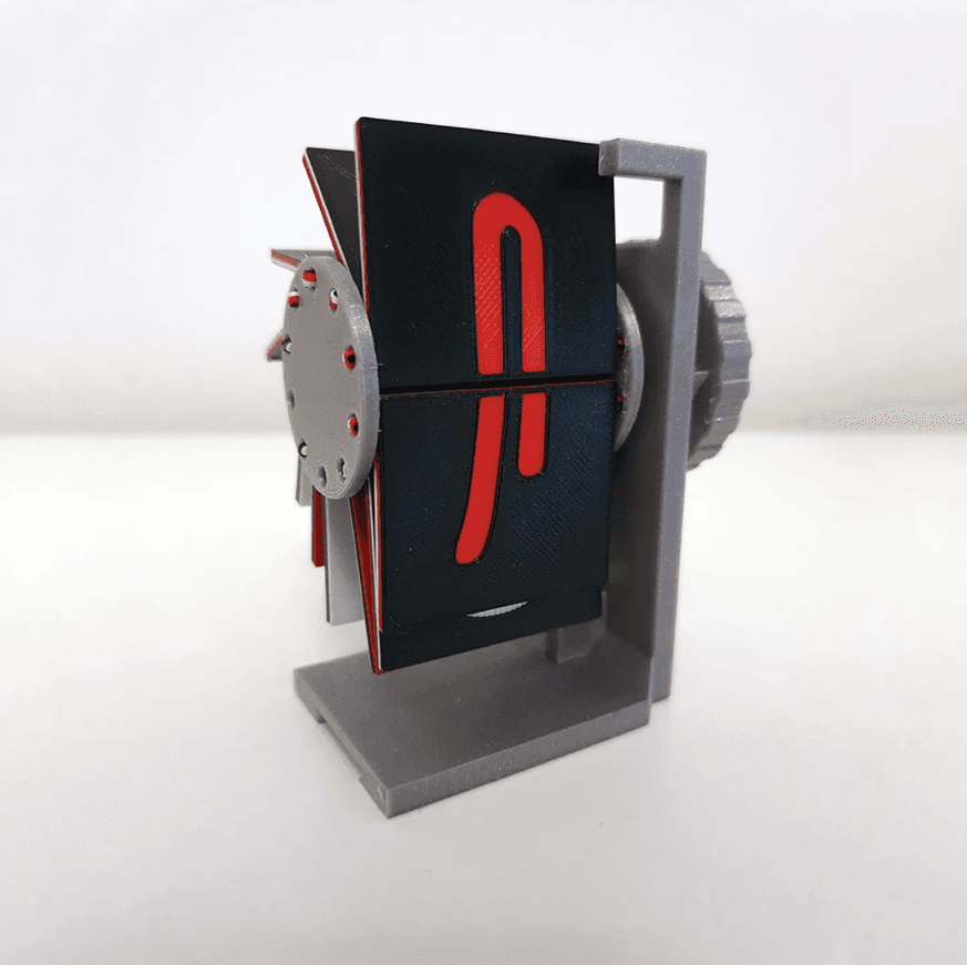 LOST split-flap counter 3d model