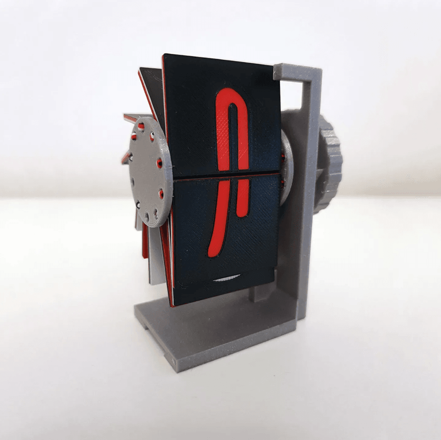 LOST split-flap counter 3d model