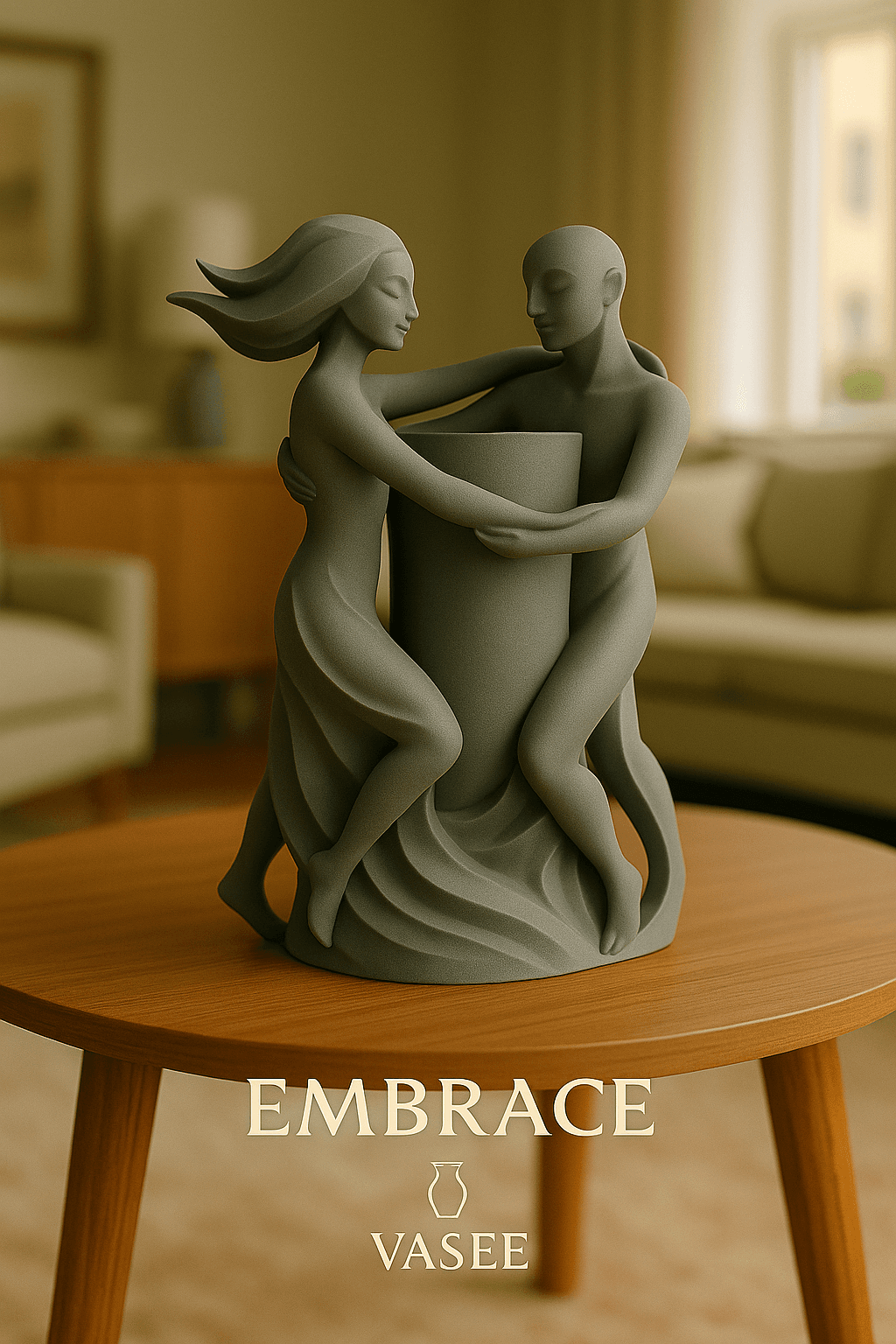 Human Pot Vase Art – human organizer pot with sculpted touch - 3D model by VASEE ...