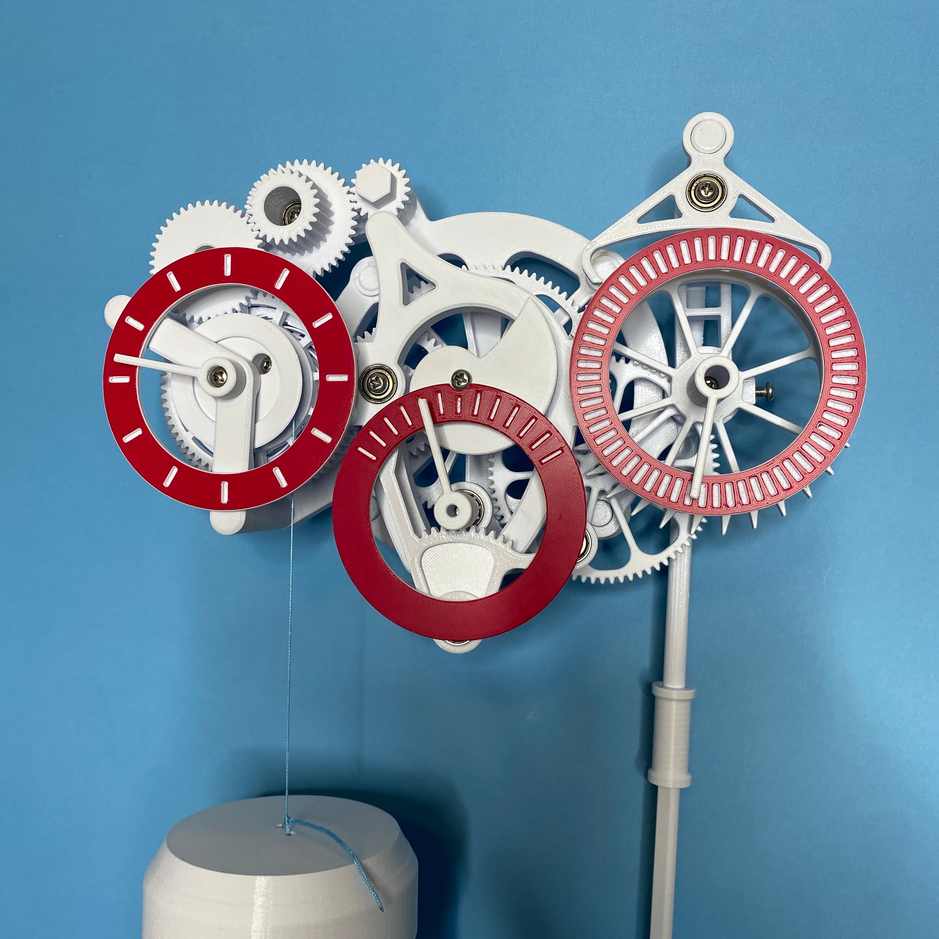 The 3D Printed Wall Clock 3d model