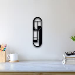 African Mask Wall Art 3d model