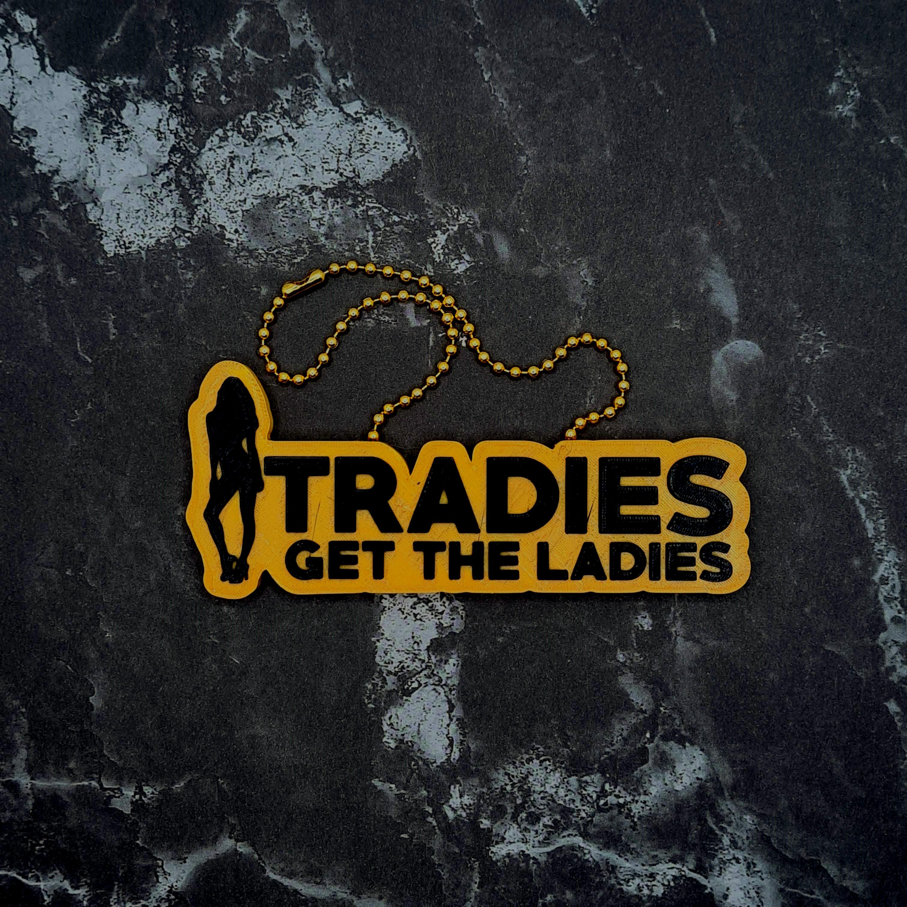 Tradies Get the Ladies Charm 3d model