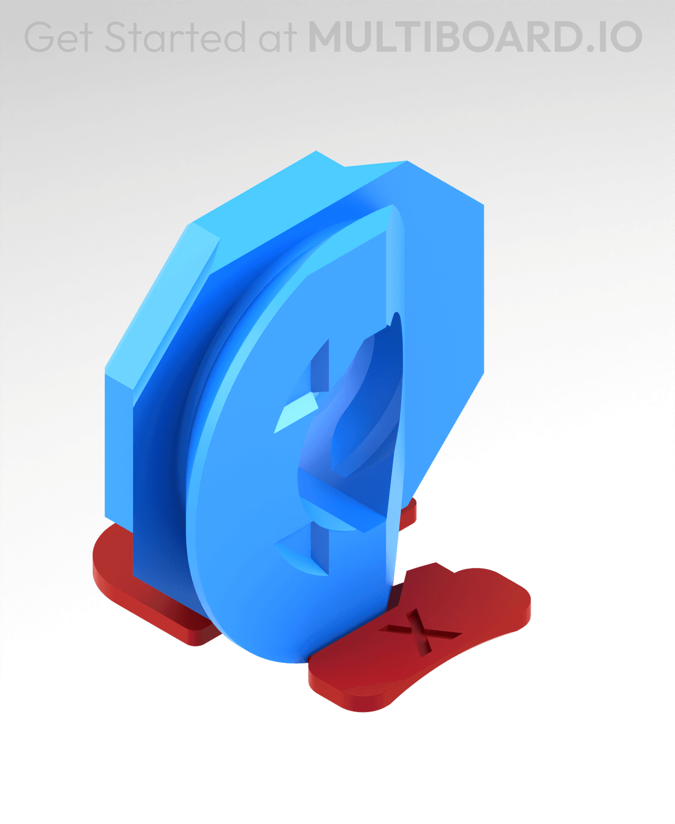 Half Fix Point - Fix Point Bolt-Lock 3d model